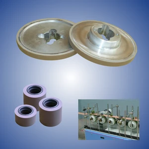 Rubberizing of pulleys for the Barberán machine