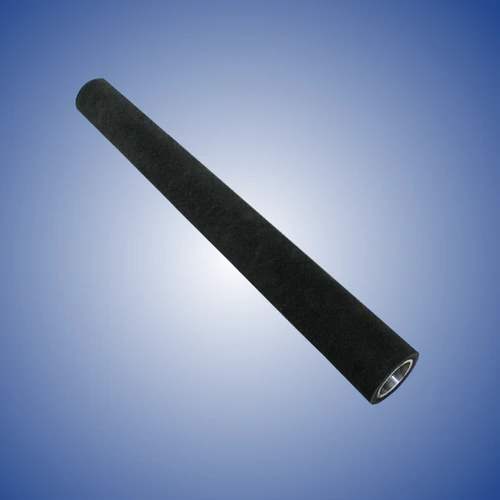 Rubberized rollers for bearings