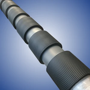 Rubberizied roller for round baler